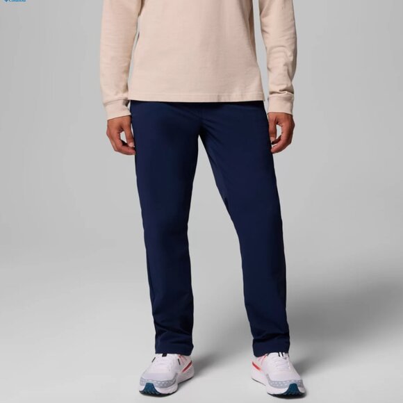 Columbia Men's ROC™ Tech Chino Pants 30 x 30 Collegiate Navy - Picture 1 of 8